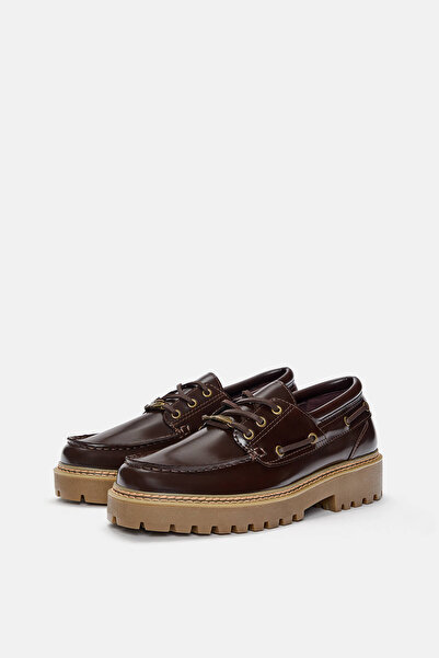 Pull & Bear STWD Volümlü Nautik Ayakkabı