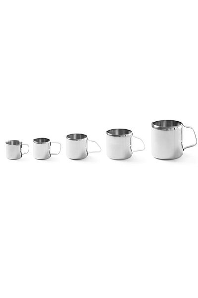 HENDI Dzbanek kubek do śmietanki mleka do kawy stalowy nierdzewny 150ml - 450406