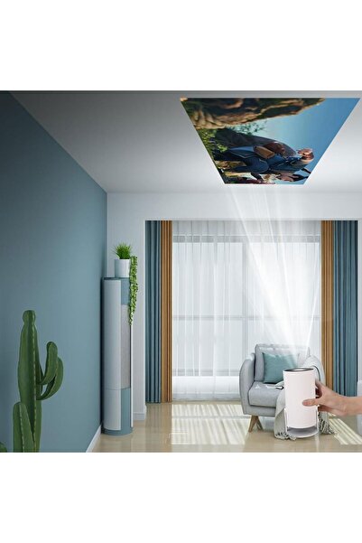 Generic MUNTAQI 4K Portable Projector with 270° Rotation, Android 11, 1080P Supported Mini Projector