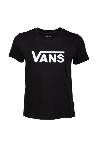 Vans Drop V Crew Women's Black Round Neck T-Shirt