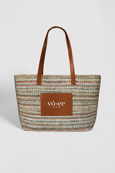 voce studios Straw Bag - Colorful