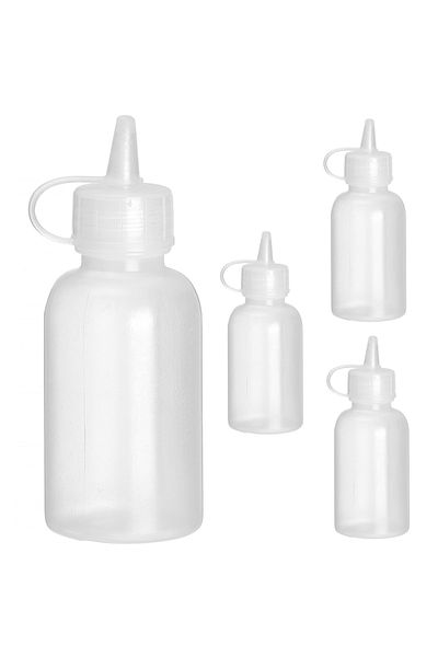 HENDI Mini dyspenser do sosów 30 ml śr. 30 x 85 mm - zestaw 4 szt.