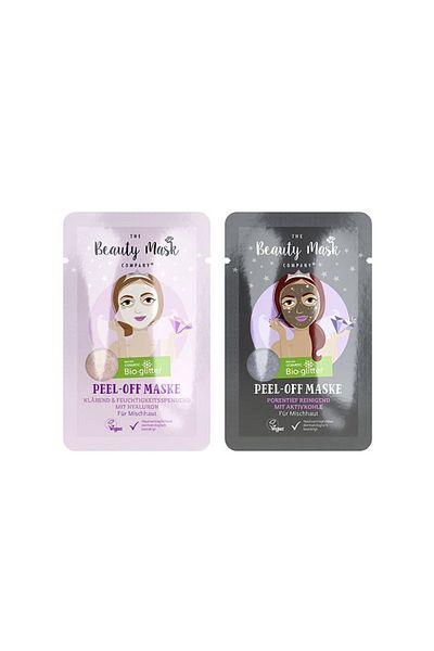 Belora Peel Off Mask with Glitter and Activated Charcoal