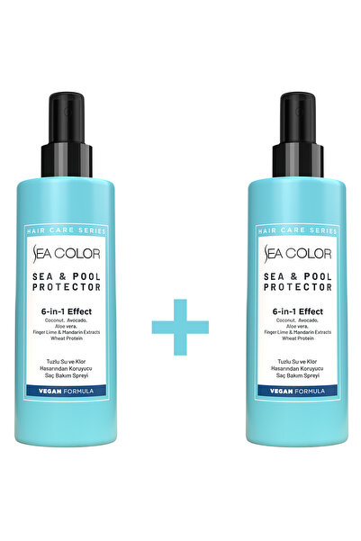 Sea Color 2'li Sea Pool Deniz & Havuz Sıvı Saç Bakım Kremi 200 ml