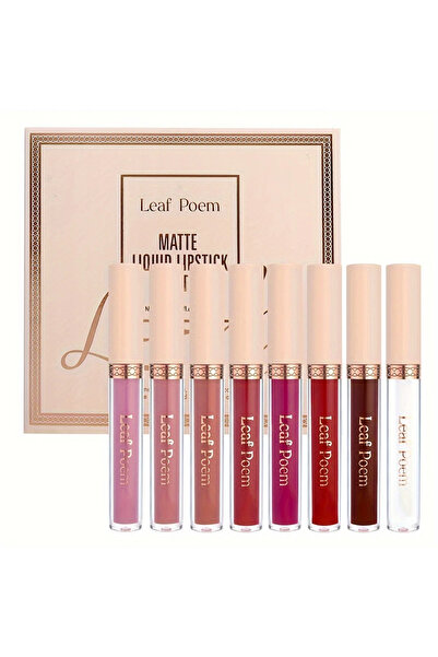 Belora Set de 8 rujuri lichide mate