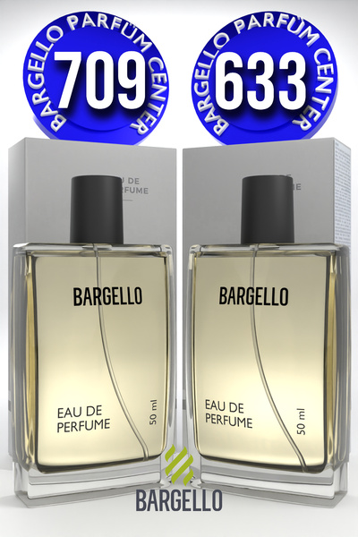 Bargello 709 Erkek 50 ml Parfüm Edp Oriental + 633 Fresh Erkek Parfüm 50 Ml EDP