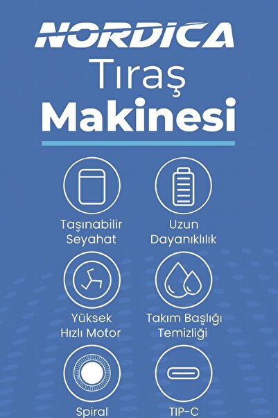 Nordica Tıraş Makinası