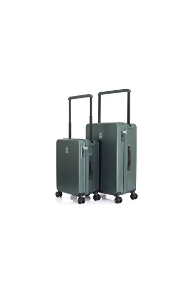GROUND İkili Set Geniş Çekçek Valiz Seti - 10670