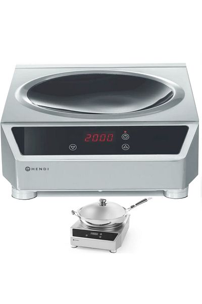 HENDI Kuchenka Indukcyjna Wok indukcyjny Profi Line 3500W - 239766