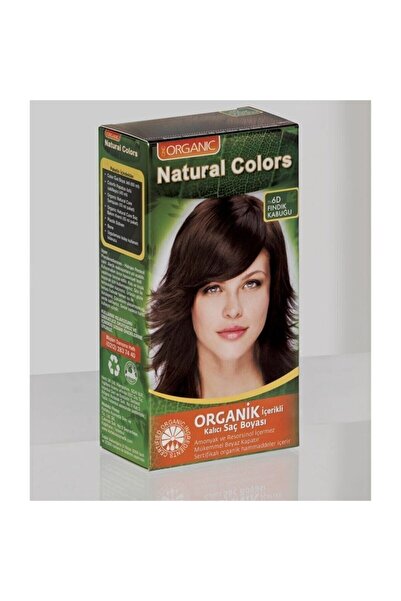 Organic Natural Colors Natural Colors 6d Fındık Kabuğu Organik Saç Boyası-Amo...