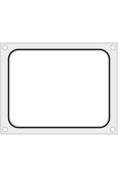 HENDI Formular matrice pentru mașină de sigilat pentru recipient tip tavă fără divizare 227x178 mm - 805572