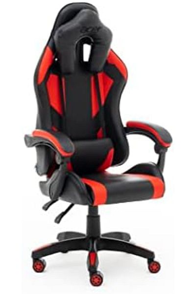 ACER Sporty High Back Gaming Chair Office Computer Racing Chair With Extra Padded Armrests 10cm Heig