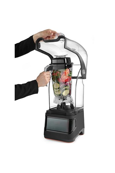HENDI Blender cu carcasă izolată fonic, controlat digital, 2,5 l, 230 V, 230695