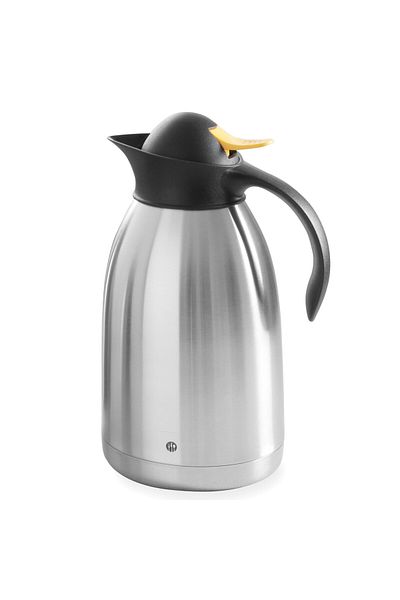 HENDI Termos, cană termică pentru ceai de catering, cu pereți dubli, oțel, 2L - 446720