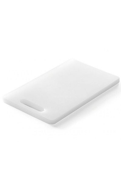 HENDI Deska kuchenna do krojenia i siekania z uchwytem HDPE 25x15cm - 826348