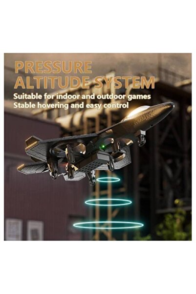 TERRION 2.4GHz Remote Controlled RC Aeroplane LED Lights,80m Range,USB,Children Adults,Indoor/Outdoor