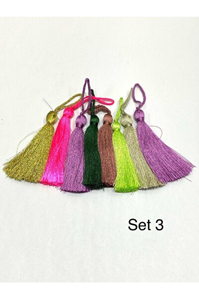 karantuhafiye Φούντα Φλούσα / Τελείωμα Σειράς / Σετ 8 τεμαχίων / 7 εκ. / Πολύ...