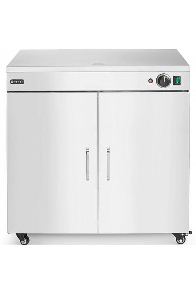 HENDI Podgrzewacz do talerzy podwójny na 108 szt. śr. 24 cm 800 W