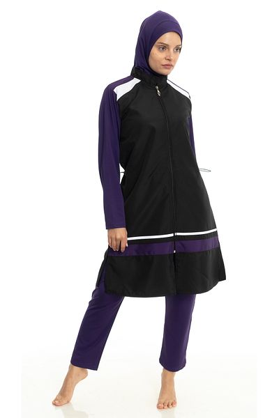 Differend Fully Covered Hijab Swimsuit