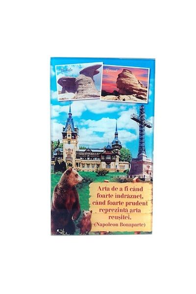 OEM Aplica imagini din muntii Bucegi si diferite maxime, M5, 10x17 cm