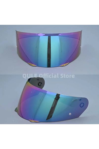 Choice Rainbow HJC HJ-33 I90 Motorcycle Helmet Moto Visor Lens Anti-UV Replacement Shields Casco Colorful F