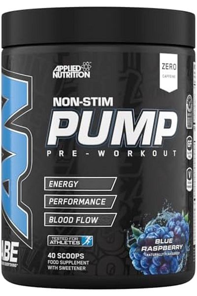 applied nutrition ABE Pump Pre Workout - All Black Everything Stim Free Pump Pre Workout Powder