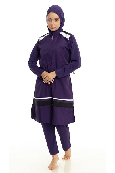 Differend Fully Covered Hijab Swimsuit