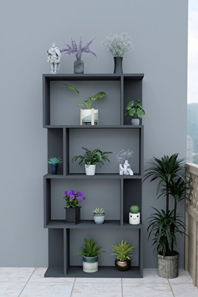 Remaks SCALA 4 RAFLI Çiçeklik Rafı Saksılık Standı Dekoratif Aksesuar Rafı Sa...