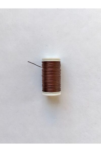 Eskişehir hobi sanat 40 Meters Antique Brown Color 0.4 mm Rosary Rope