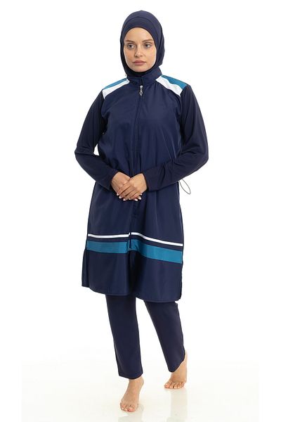 Differend Fully Covered Hijab Swimsuit