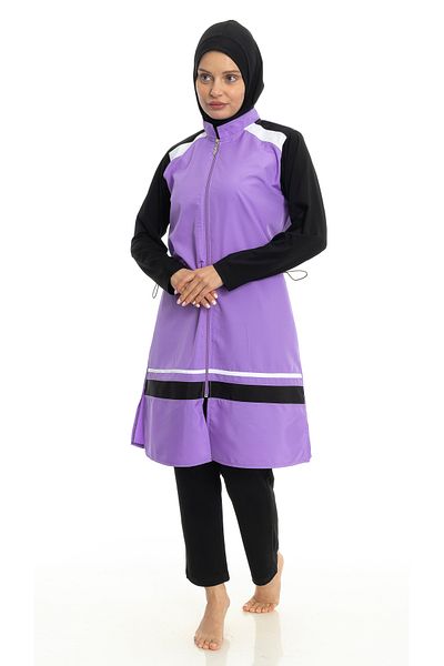 Differend Fully Covered Hijab Swimsuit