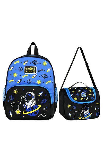 Çanta Trend Rucsac de grădiniță combinată cu licență și cutie termică pentru nutriție pentru școala de preșcolară