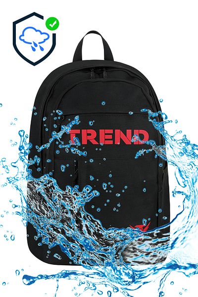TREND Λειτουργικό σακίδιο πλάτης για σχολική και καθημερινή χρήση