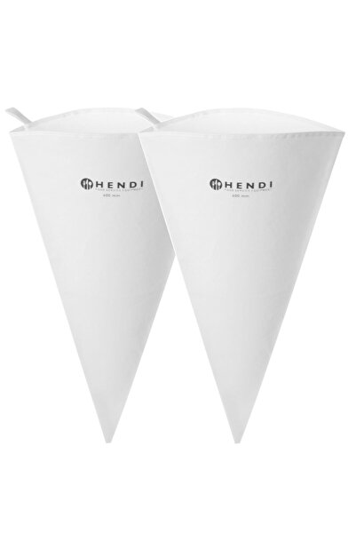 HENDI Pungi de cornet pentru dulciuri, pentru ornat și ornat, 40 cm, set de 2...