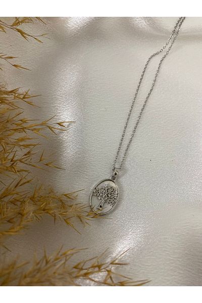 stainless steell Tree of Life Steel Necklace