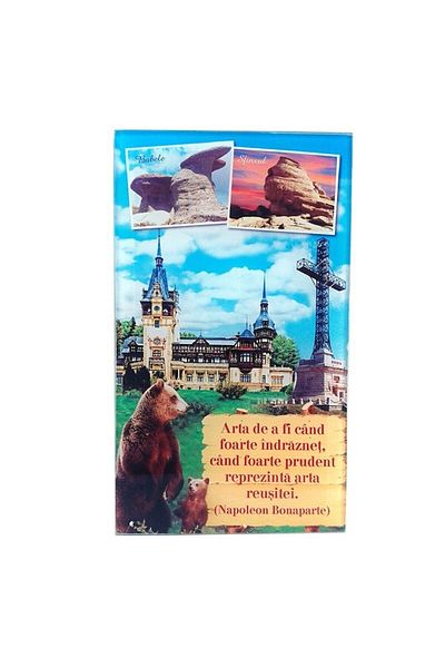 OEM Aplica imagini din muntii Bucegi si diferite maxime, M5, 10x17 cm