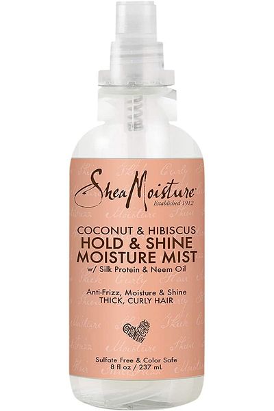 Shea Moisture Coconut And Hibiscus Hold And Shine Moisture Mist, 237 Ml