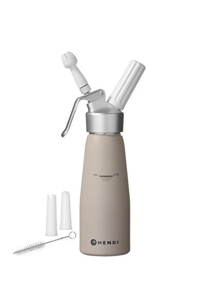 HENDI Sifon pentru frișcă, culoare taupe, 0,5 l - 975893