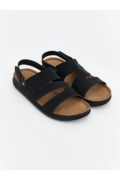 LC Waikiki Lcw Steps Black Velcro Men's Sandals