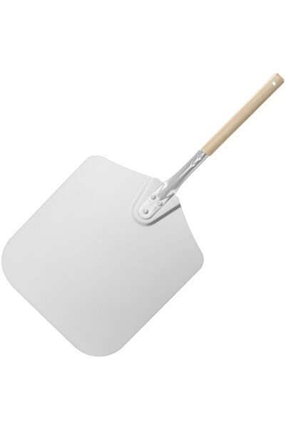 HENDI Lopățică de pizza cu mâner scurt, pătrată, 305 x 660 mm - 618035