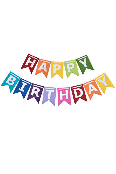 Probest DESIGN Bright Colored Birthday Lettering, Happy Birthday Lettering, H...