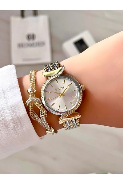Homies Women's Wristwatch - Original Product - Bracelet Gift - 3 ATM Waterproof