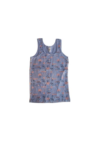 Panda Crew Neck Girl's Printed Patterned Undershirt 3-Piece
