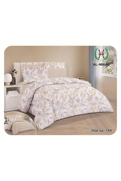 Gerenic 6-piece printed double bedspread