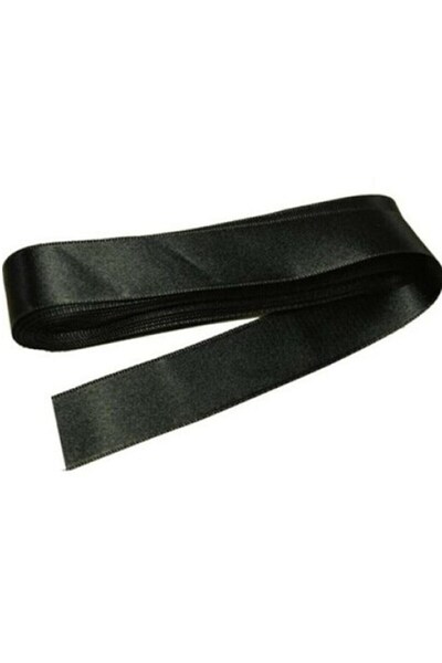 Limelia Panglici din satin negru 3 cm 10 m