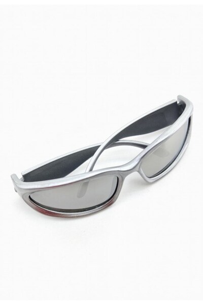 Lexi Bella Plain Simple Design Style Sunglasses Gray Frame Bright Glass Uv 400 Protection Sunglasses