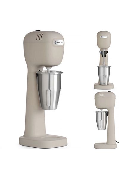 HENDI Shaker spieniacz do koktajli mlecznych 400 W karmelowy - 221624