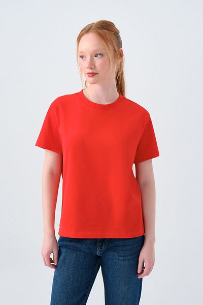 Loft Women's Regular Fit T-Shirt - Sleeves