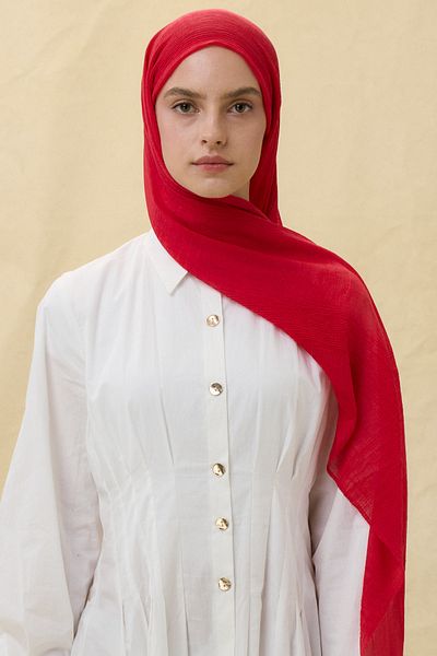 SOFT AKSESUAR Brice Tassled Cotton Shal