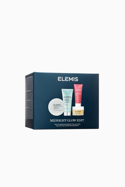 Elemis Midnight Glow Hediye Seti, Superfood Midnight Facial, Pro-Collagen Marine Cleanser & Balsam